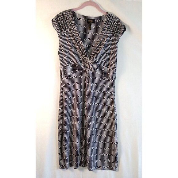 Laundry by Shelli Segal Geometric Print Dress Size 10 Sleeveless Casual - Picture 2 of 9